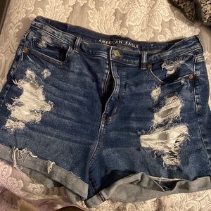 American Eagle ripped Jean Shorts